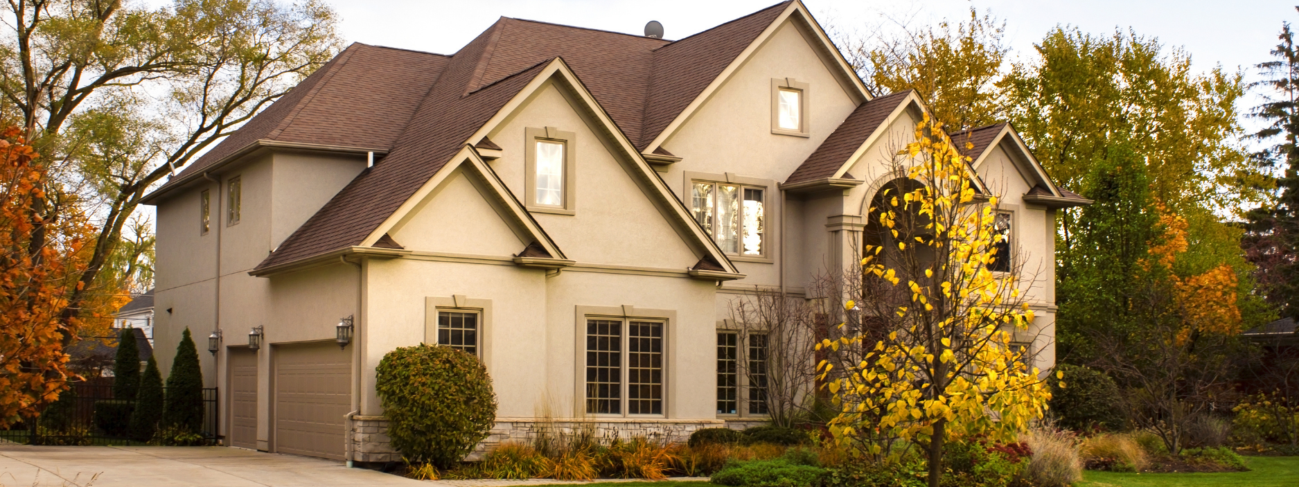 exterior painting with universal khaki