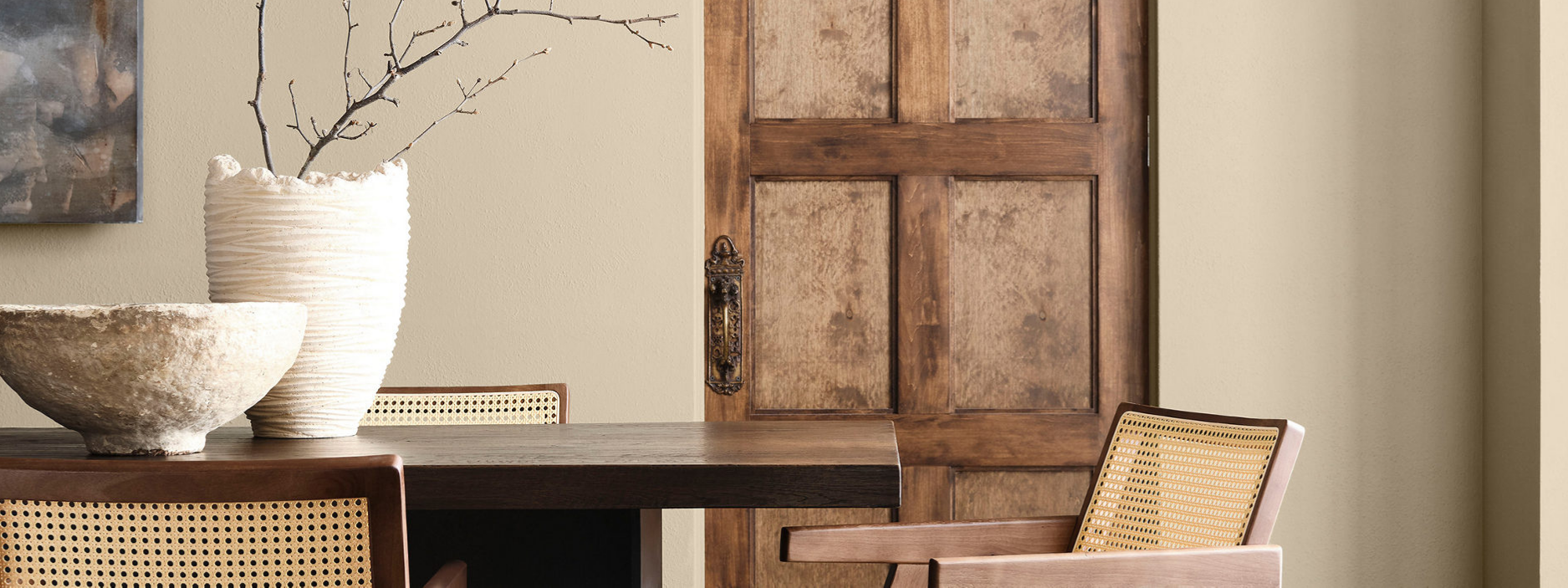 interior painting with universal khaki